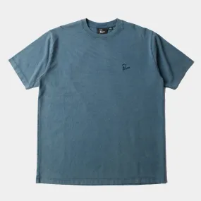 By Parra Script logo T-Shirt - Washed Blue