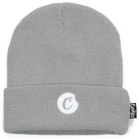 C-Bite Knit Beanie (Ash/White)