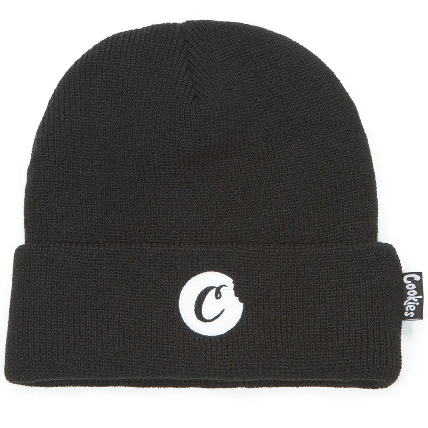 C-Bite Knit Beanie (Black/White)