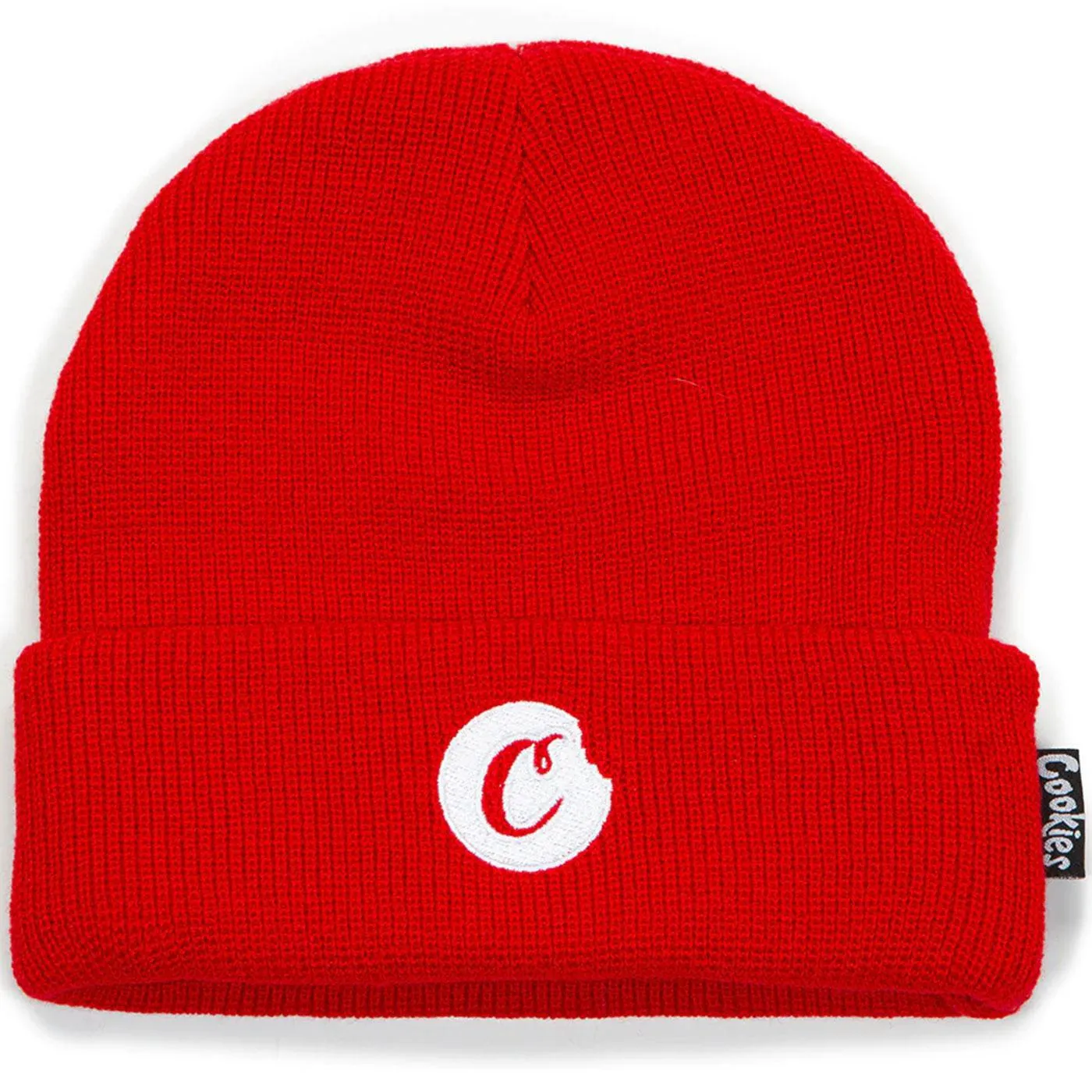 C-Bite Knit Beanie (Red/White)