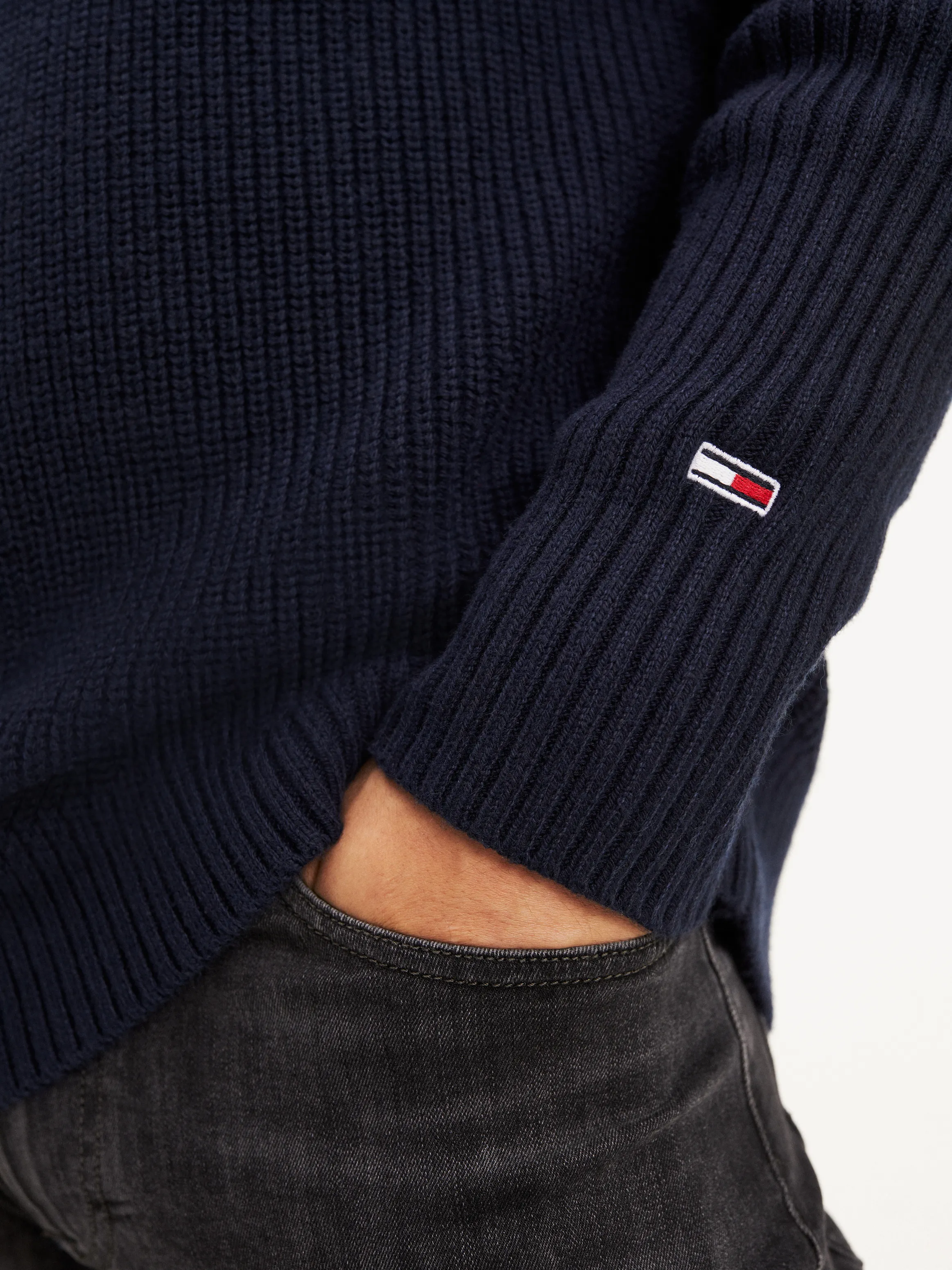 Tommy Hilfiger Cable Knit Half-zip Jumper - Shop Jumpers