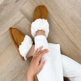 Fluffy Camel Slippers - Buy Now