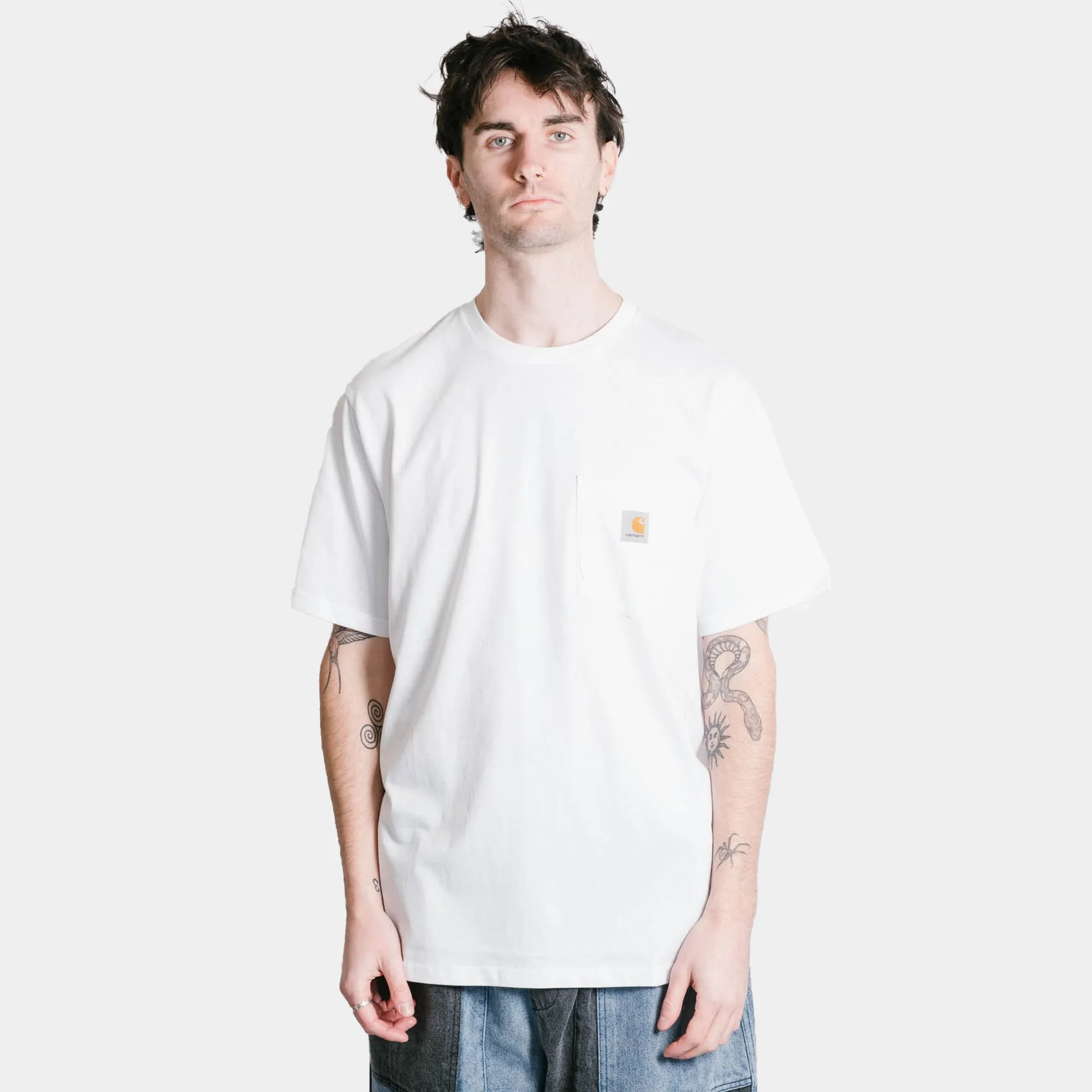 Carhartt WIP Pocket T-Shirt - White