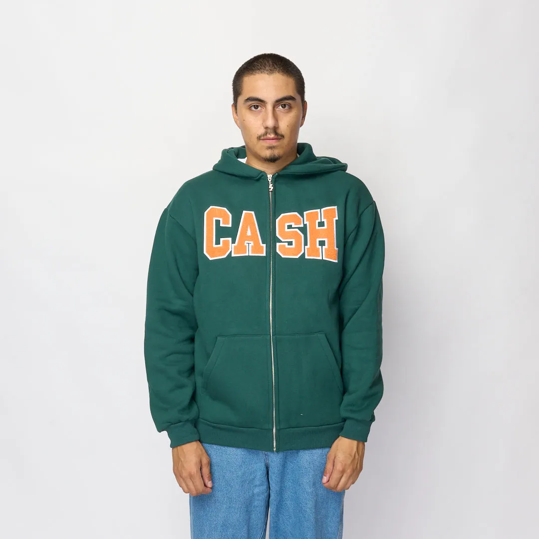 Cash Only - Campus Zip-Thru Hood (Forest)