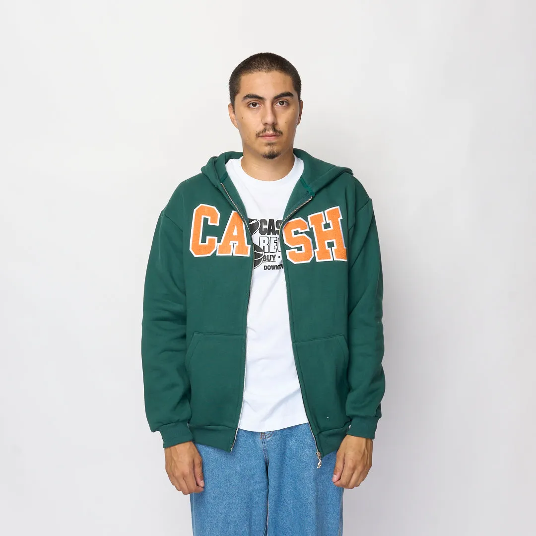 Cash Only - Campus Zip-Thru Hood (Forest)