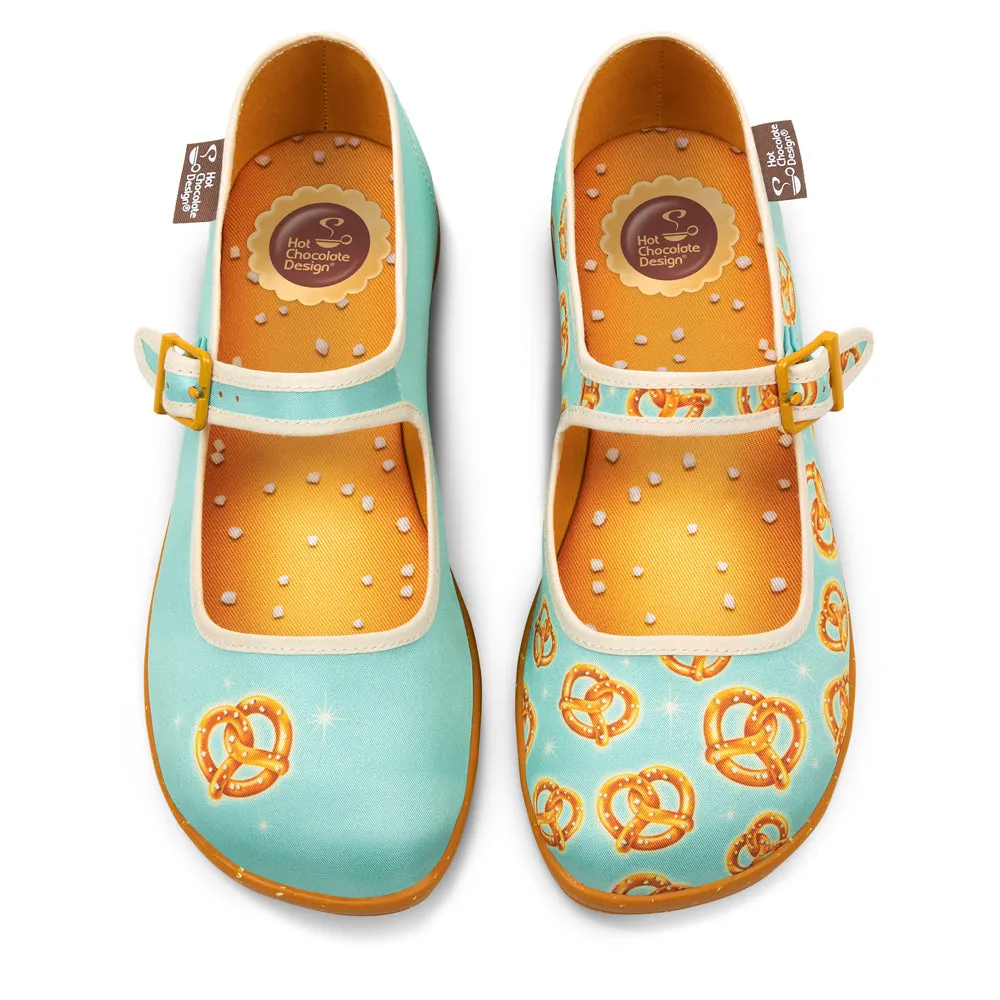 Chocolaticas® Atomic Pretzel Women's Mary Jane Flat