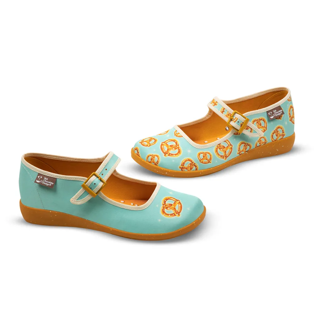 Chocolaticas® Atomic Pretzel Women's Mary Jane Flat