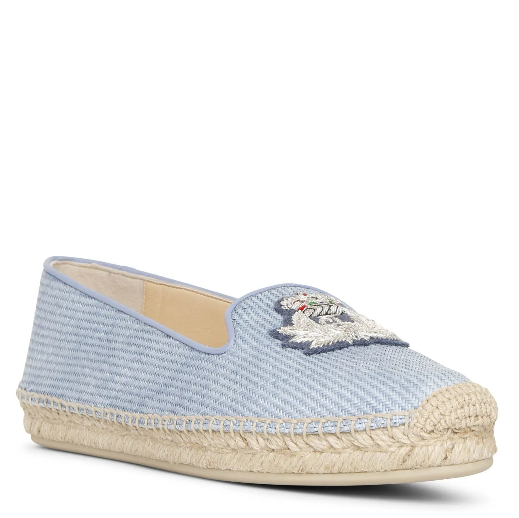 Christian Louboutin Nanou Orlato Donna blue espadrilles