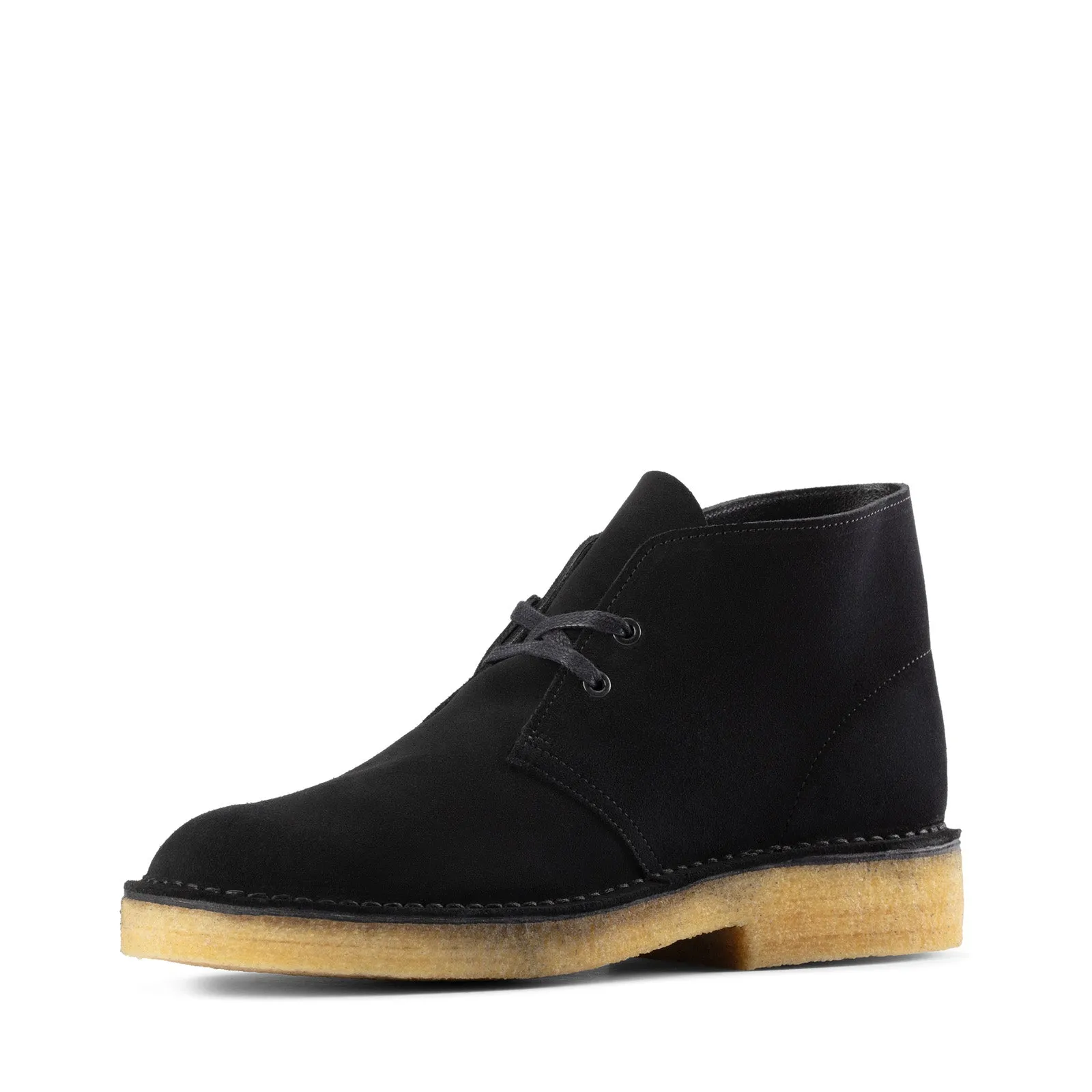 Clarks Men's Black Suede Chukka Boots 26155855