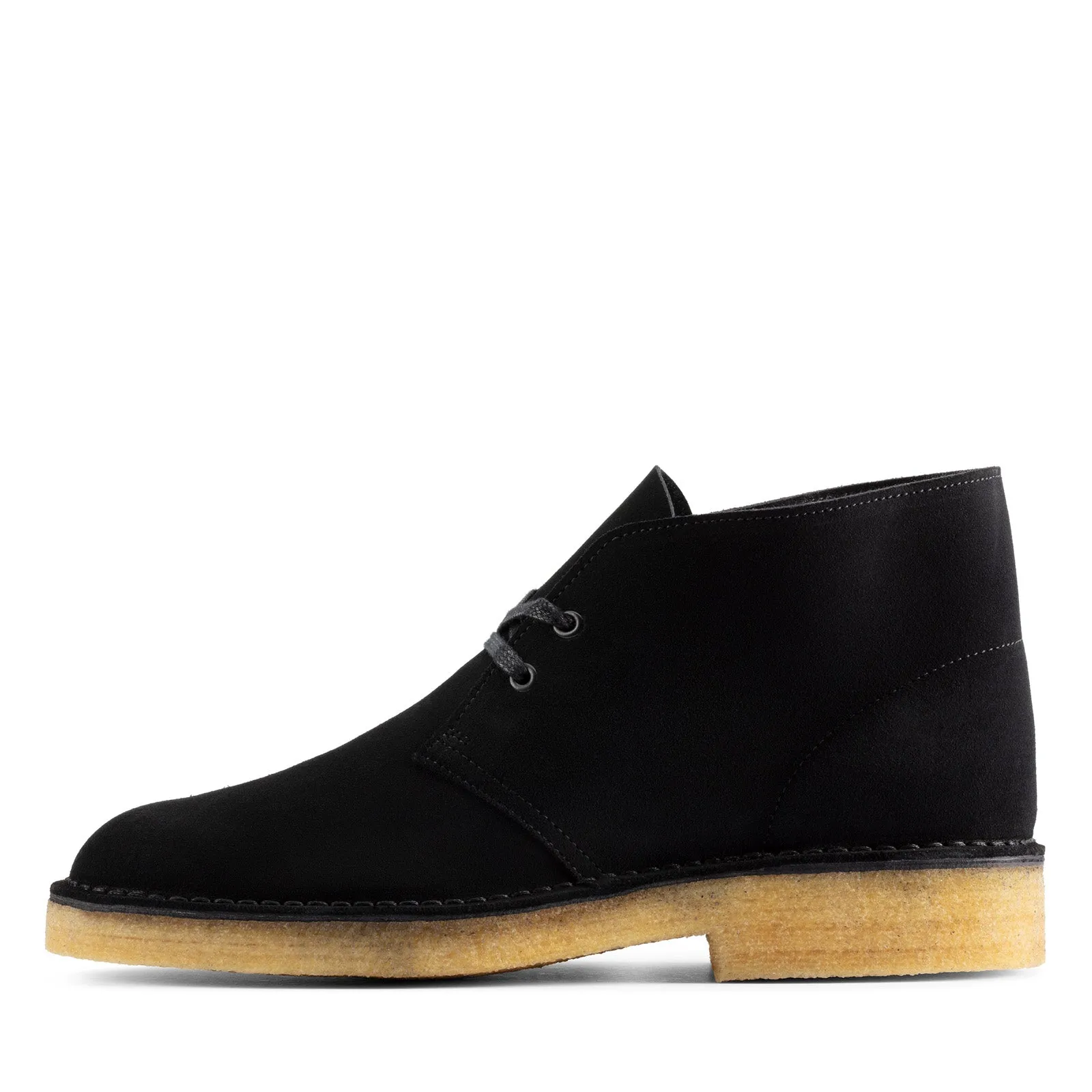 Clarks Men's Black Suede Chukka Boots 26155855