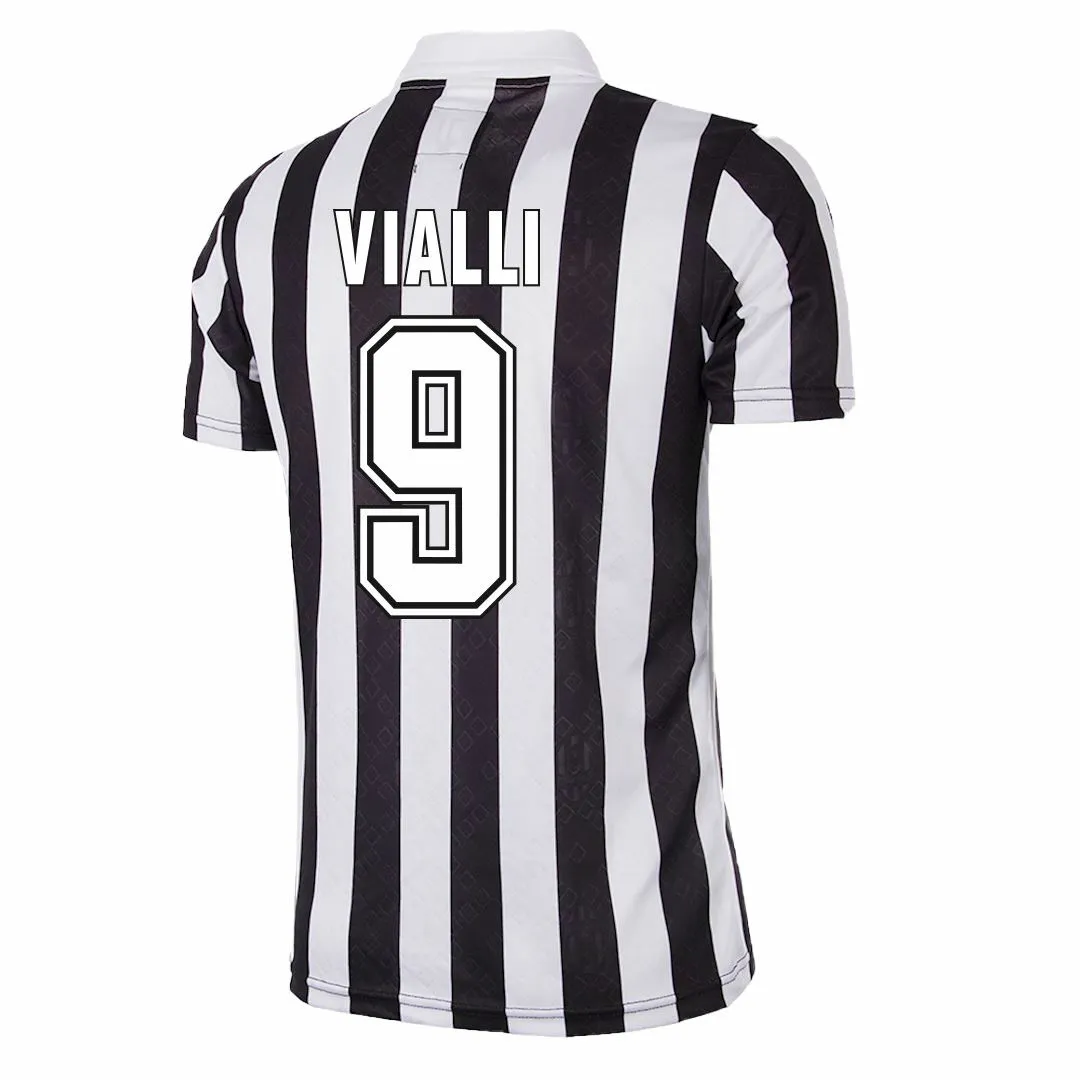 COPA Football - Juventus FC Coppa UEFA Retro Shirt 1992-1993 + Vialli 9