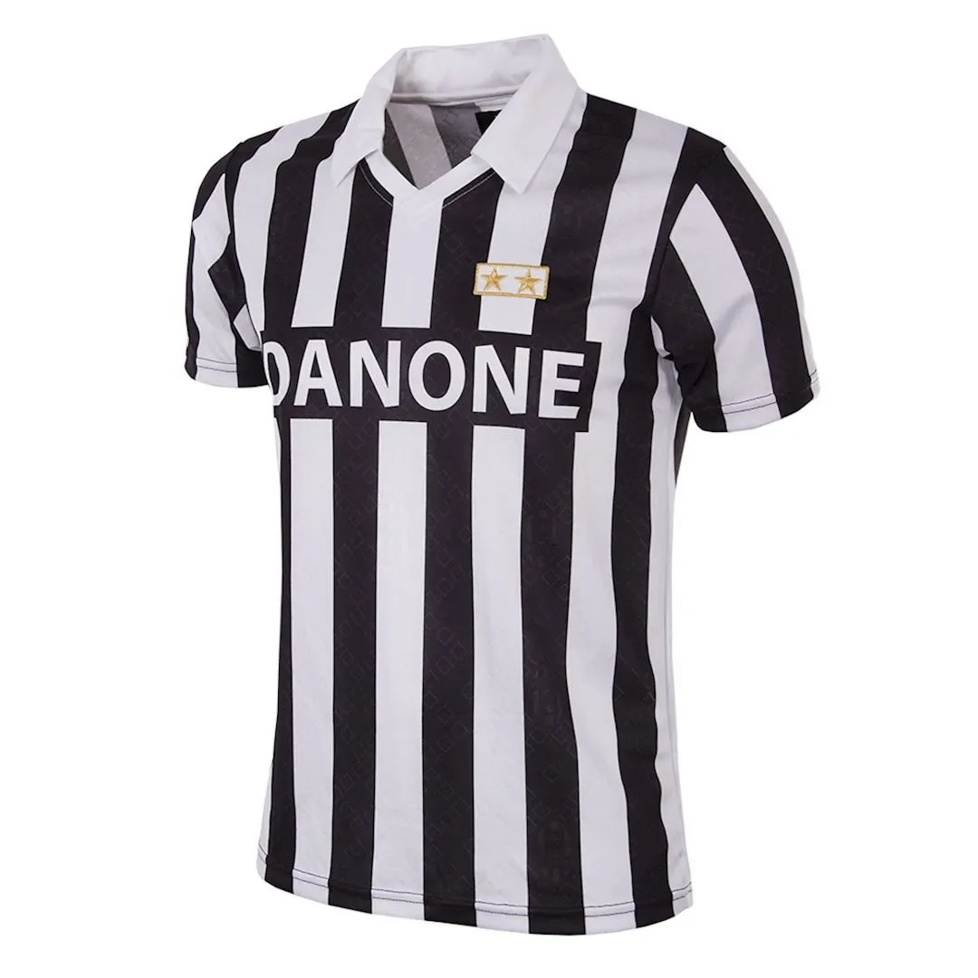 COPA Football - Juventus FC Coppa UEFA Retro Shirt 1992-1993 + Vialli 9