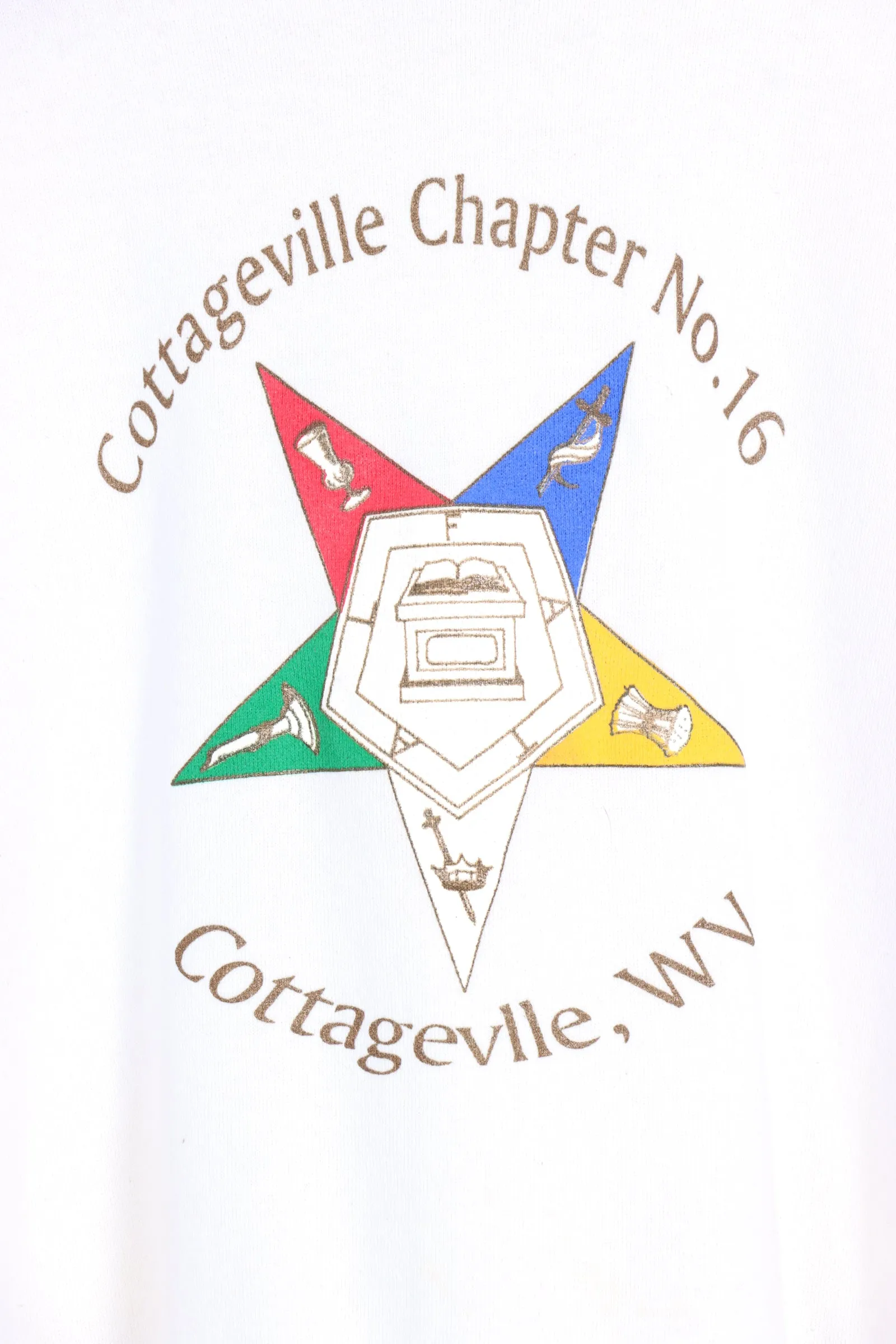 Cottageville Chapter No. 16 West Virginia 50/50 Sweatshirt XL - Buy Now