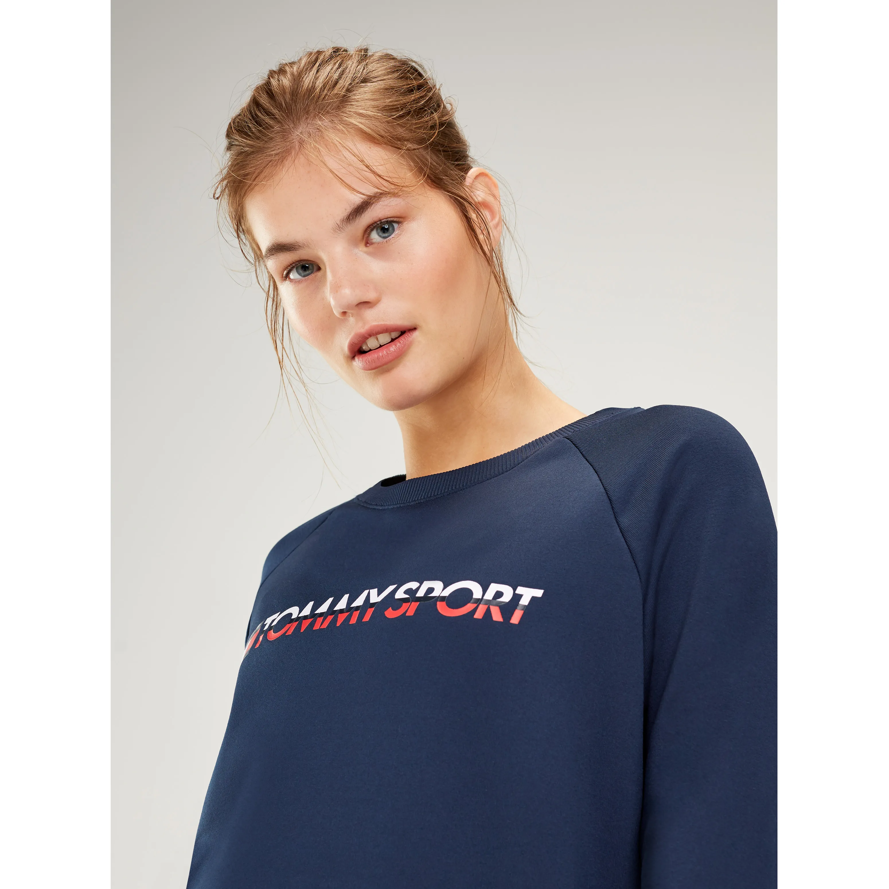 Tommy Hilfiger Crew Neck Logo Sweatshirt Jumpers