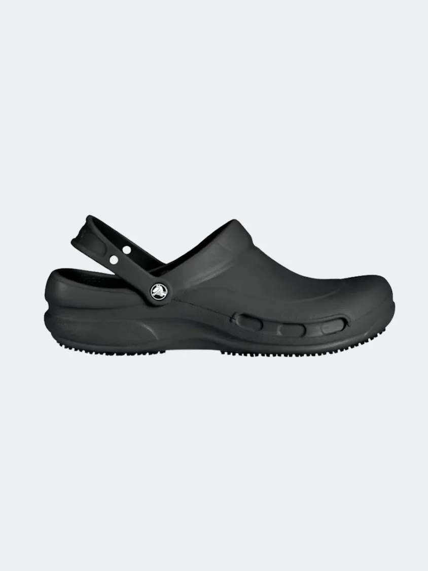 Crocs Bistro Slip Resistant Work Clog Unisex lifestyle Slippers Black