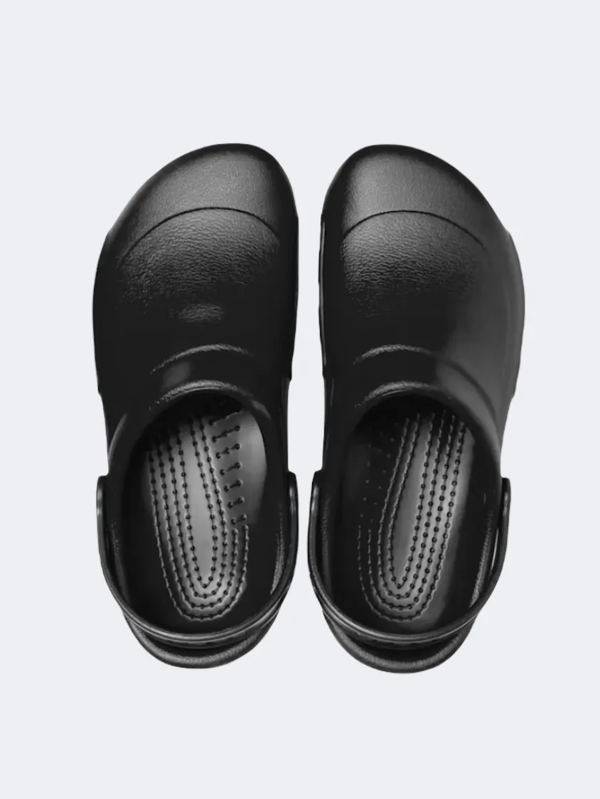 Crocs Bistro Slip Resistant Work Clog Unisex lifestyle Slippers Black