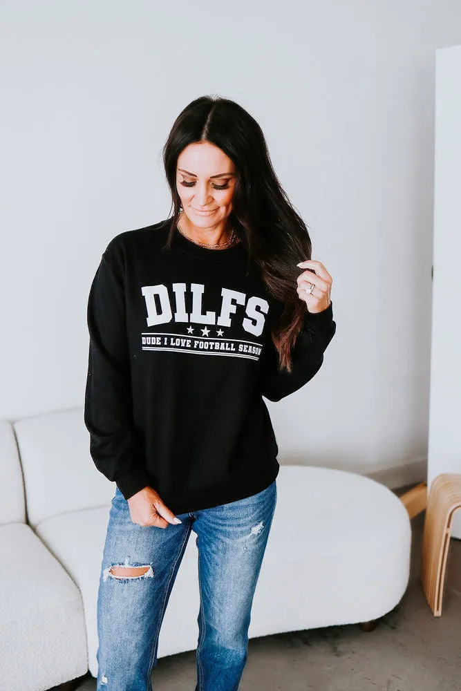 Curvy DILFS Graphic Sweatshirt