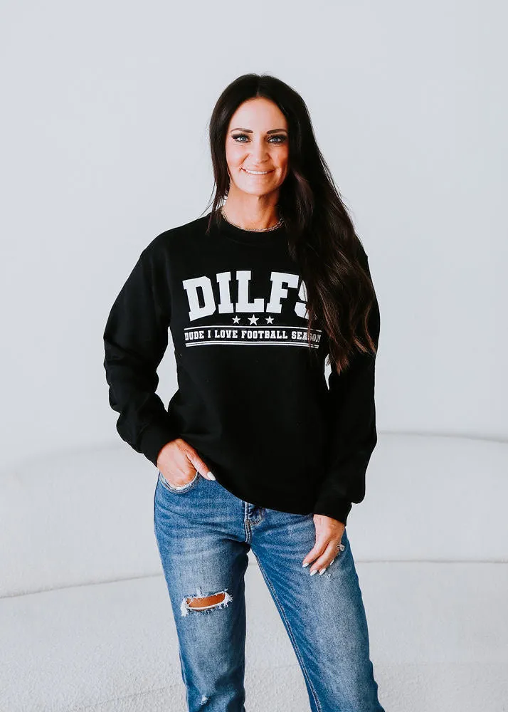 Curvy DILFS Graphic Sweatshirt