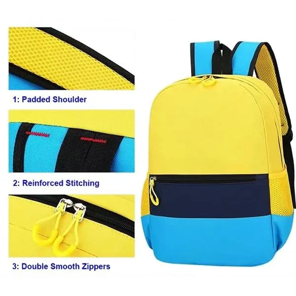 Color Block Backpack - Customization Available