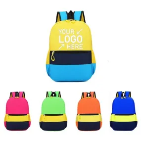 Color Block Backpack - Customization Available