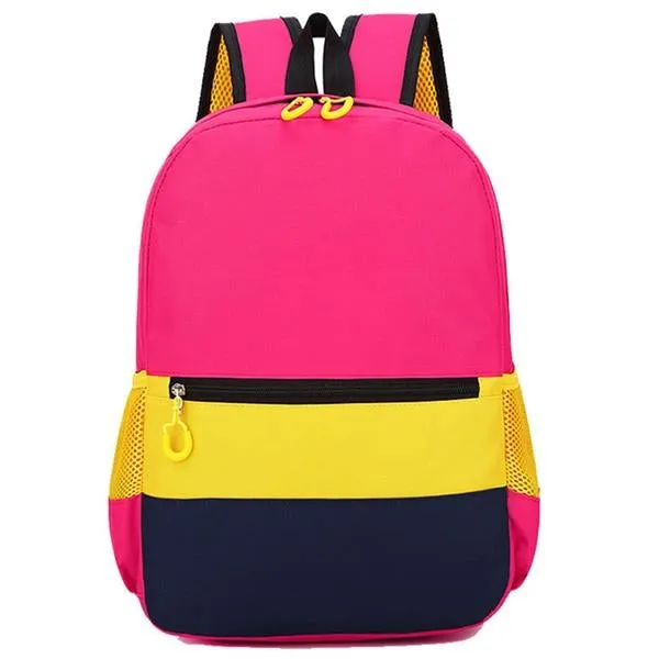 Color Block Backpack - Customization Available