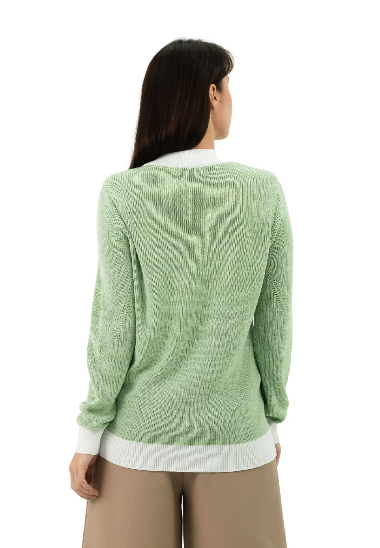 DAISY By VOIR Knit Top with Contrast Trim