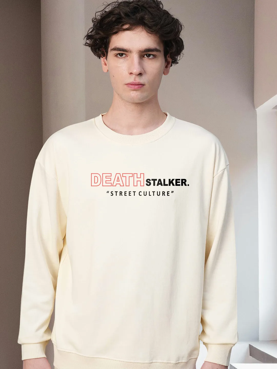 Deathstalker Men Drop Shoulder Premium Terry Sweatshirt