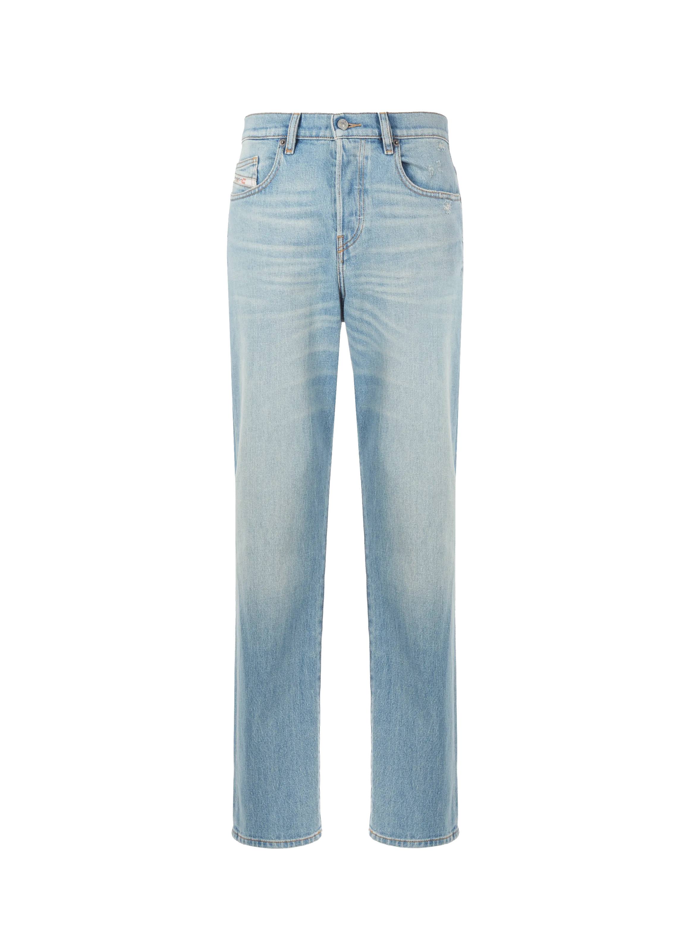 Diesel Blue Straight-fit Jeans