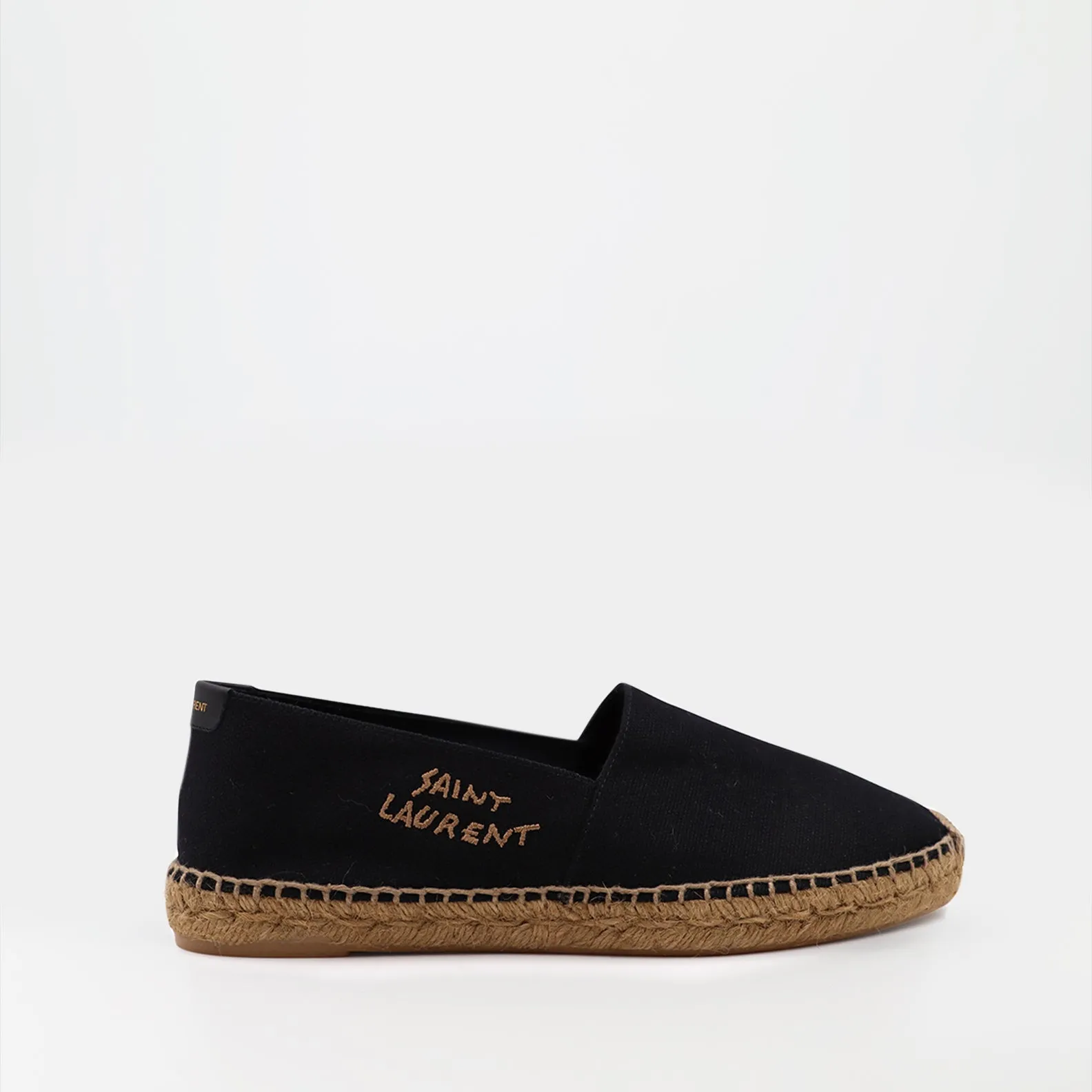 Embroidered Cotton Espadrilles