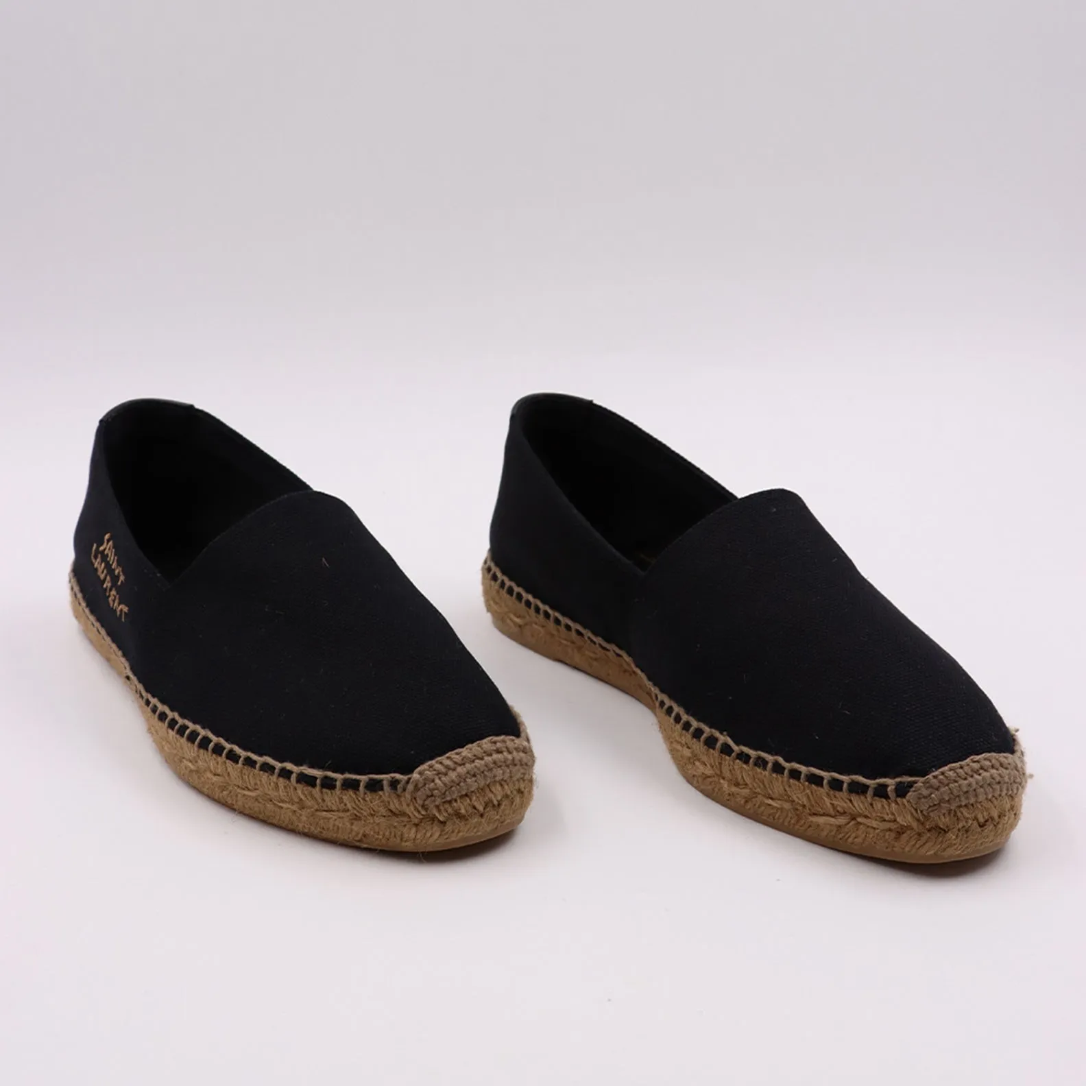 Embroidered Cotton Espadrilles