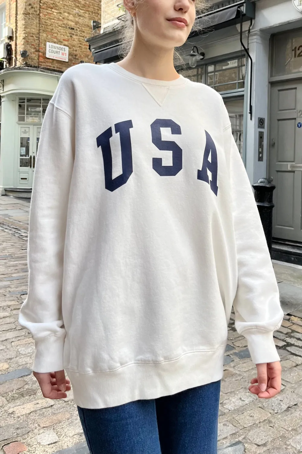 Erica American Flag Hoodie sweatshirt - USA Pride Merch‎