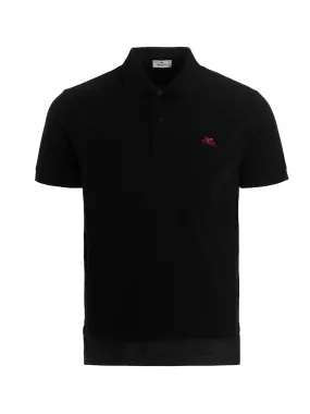 Etro Logo Embroidered Polo Shirt