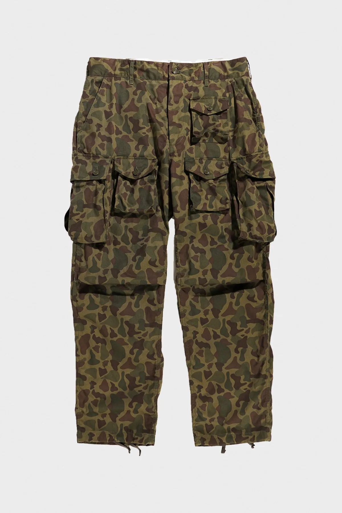 FA Pant - Olive Camo 6.5oz Flat Twill