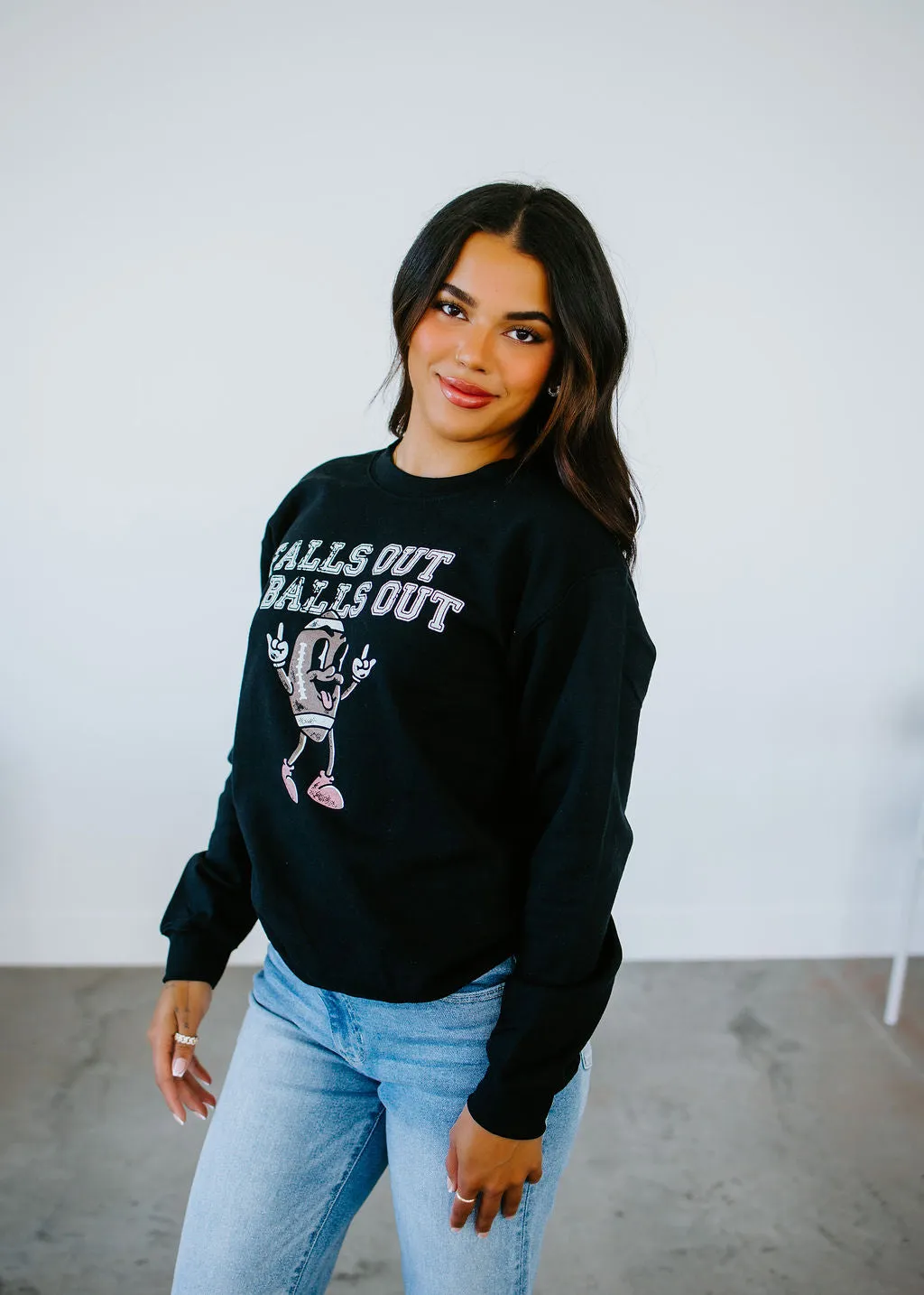 Falls Out Graphic Sweatshirt