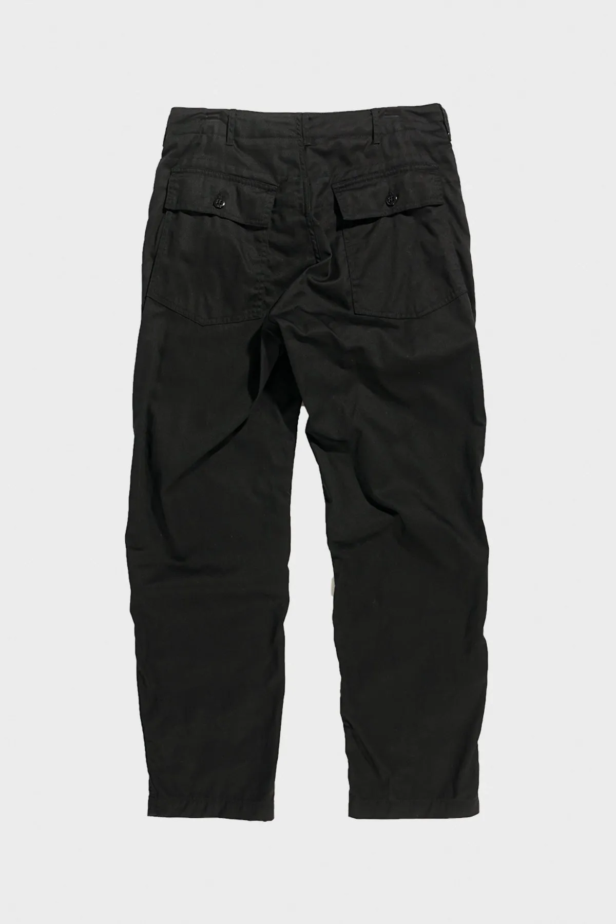 Fatigue Pant - Black 6.5oz Flat Twill