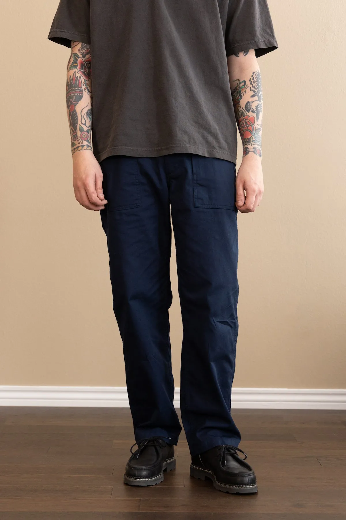 Fatigue Pant - Navy 6.5oz Flat Twill