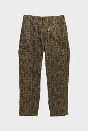 Fatigue Pant - Olive Camo 6.5oz Flat Twill