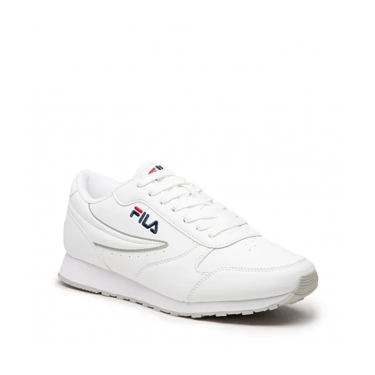 White Men's Low Sneakers FILA 1010263 Orbit