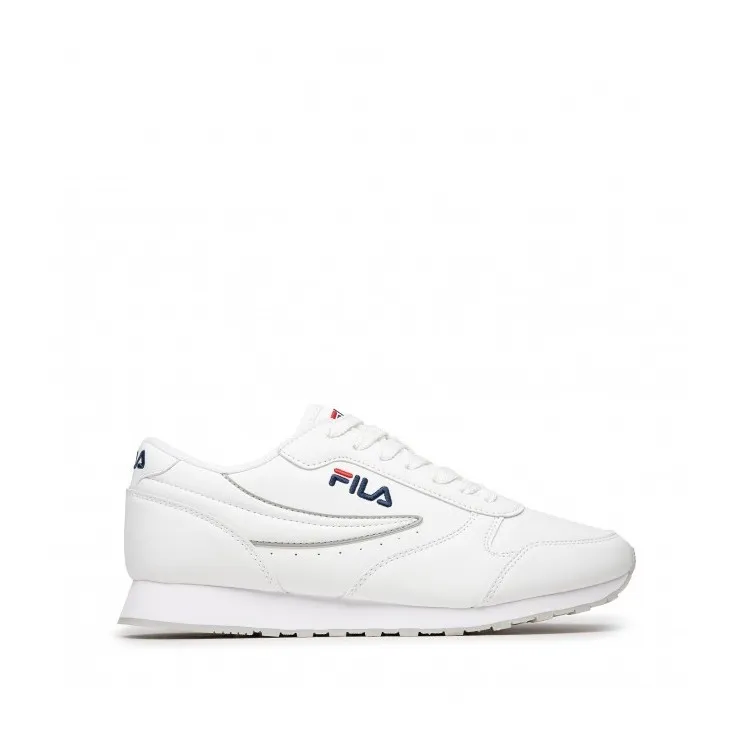 White Men's Low Sneakers FILA 1010263 Orbit