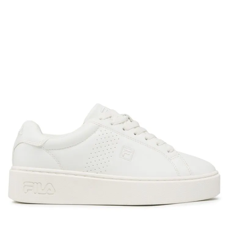 White Lace-up Sneakers for Teens by FILA