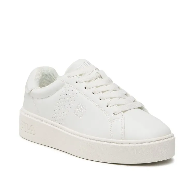 White Lace-up Sneakers for Teens by FILA