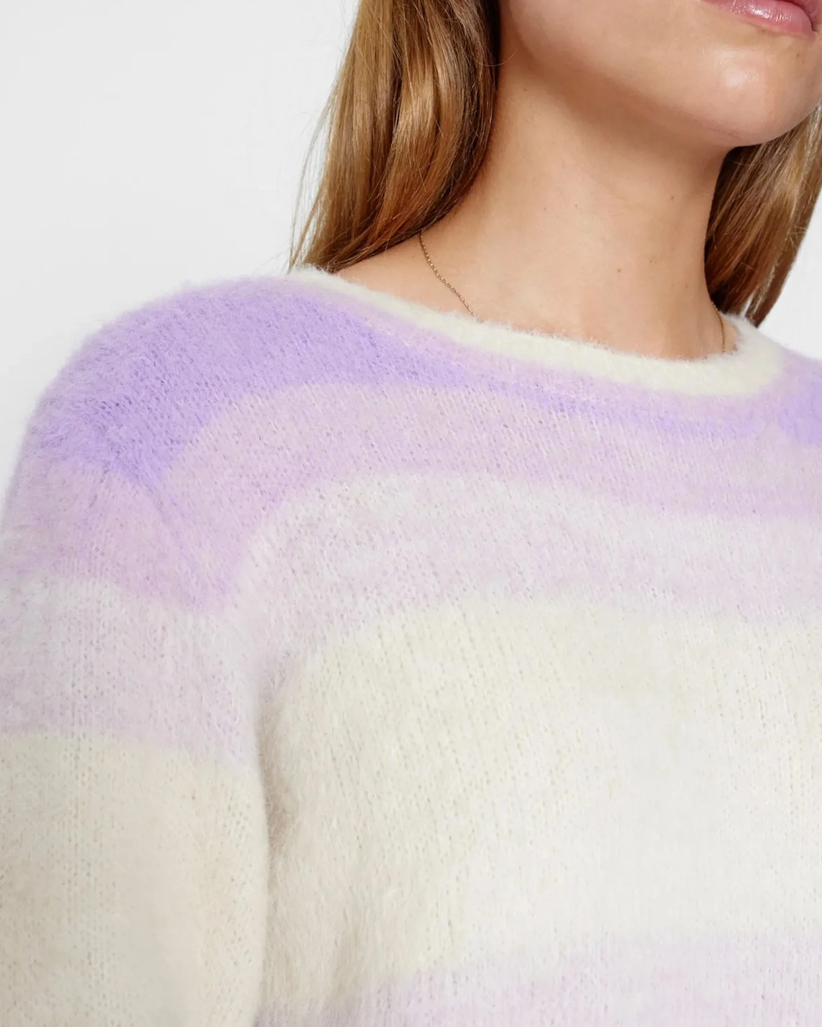 Fleece Knit Sweater - Numph Nufade