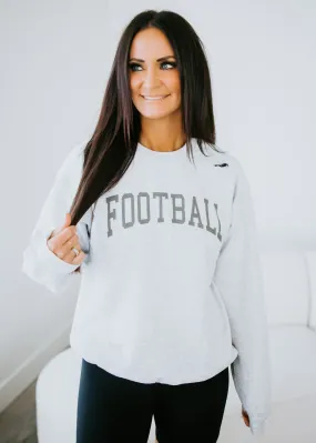 Football Distressed Sweatshirt