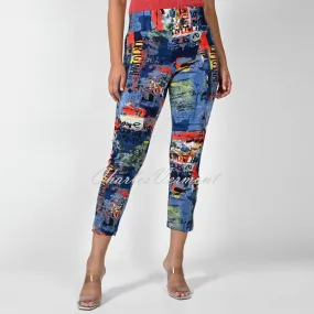 Frank Lyman printed cropped pant style 231301 - Shop now at [Link]