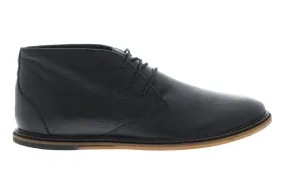 Frank Wright Walker Black Leather Chukka Boots MFW353 Men's Lace Up