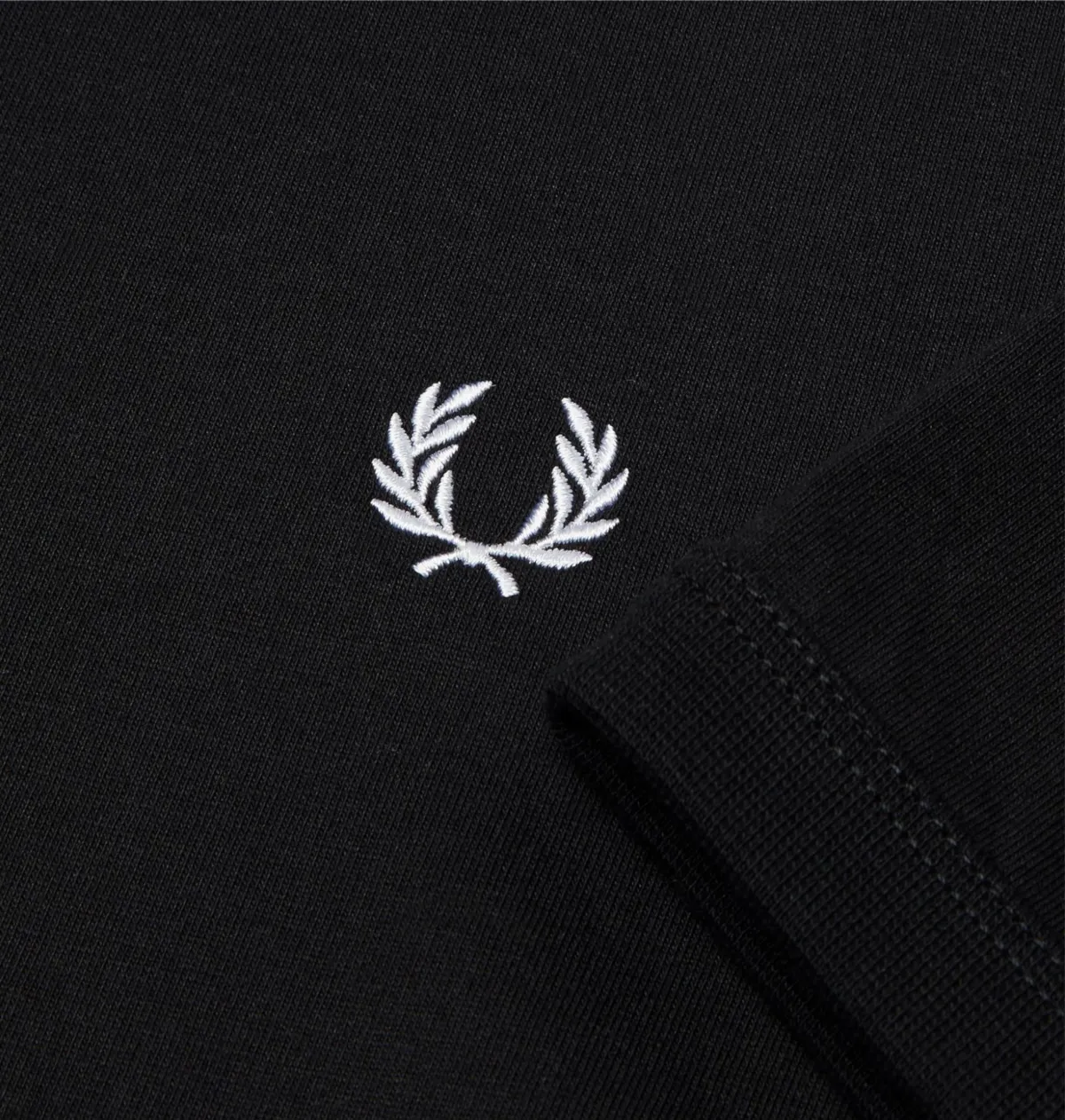 Fred Perry - Ringer T-Shirt - Black