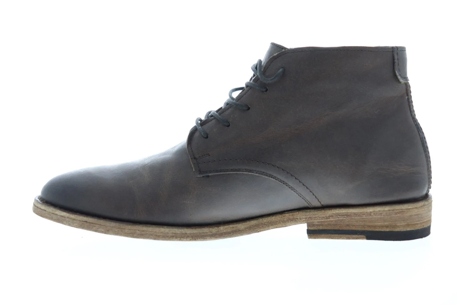 Frye Holden Chukka 80405 Mens Gray Leather Lace Up Chukkas Boots