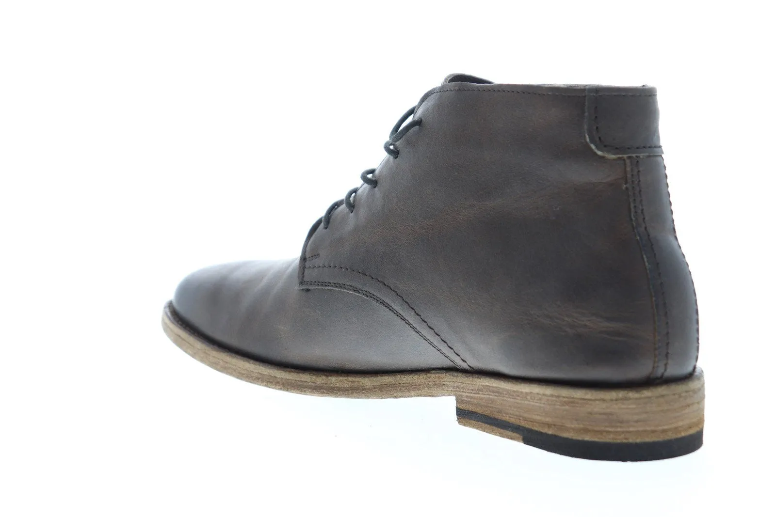 Frye Holden Chukka 80405 Mens Gray Leather Lace Up Chukkas Boots