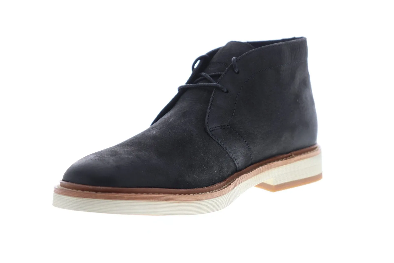 Frye Joel Chukka Boots in Black Nubuck Leather - Style 88089