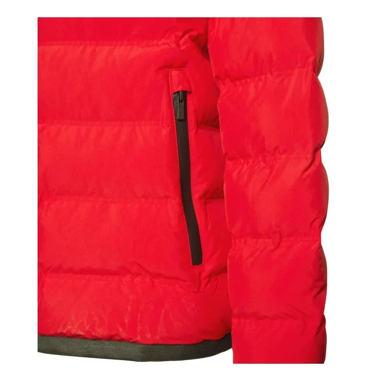 Geox Red Short Men's Hooded Jacket M2629C Spherica Hood Mid.